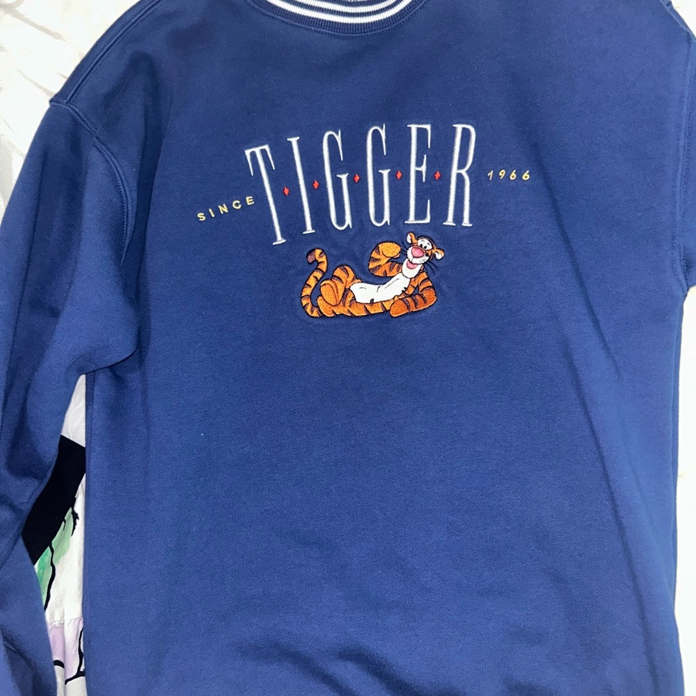 Disney Tigger  Blue Sweatshirt